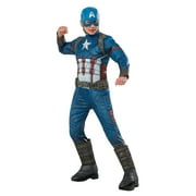 Ruby Slipper Sales Co., LLC (Rubies) Marvel Captain America Deluxe Child Costume | Large Unisex